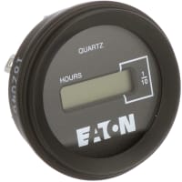 Artesone el metro, hora, elec, recorte 2.06 " diámetro, empuje de 6, 0.2 " Digh, 0.52 diámetros " Hx2.3 ".
