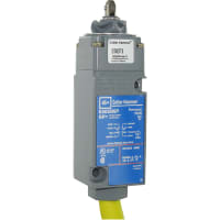 El interruptor de límite, FÁBRICA RESISTENTE E50 SELLÓ 6P+, RODILLO del EMPUJE de la TAPA, 2NO/2NC