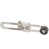Cambie la pulgada rotatoria lateral ajustable L rodillo 3.75 del brazo de palanca del operador de Nylatron