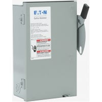 Cambie, la seguridad general del deber, 3 poste, 30A, nema 3R, W/Neutral fusible