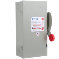 Cambie, la seguridad resistente, 3 poste, 30A, nema 1, W/Neutral fusible
