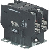 Contactor definido del control del propósito, 1 DESVIACIÓN de POSTE W, 40A, BOBINA 24VAC