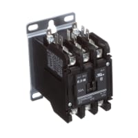 Contactor definido del control del propósito, 3 poste, 50A, bobina de 24 VAC