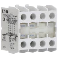 Auxiliary Contacts, NEMA Size 00-2, 1NO-1NC, Top Mount, Freedom Series
