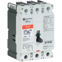 Serie magnética termal moldeada de los interruptores 35A 3 poste 600/250VAC/VDC C del caso