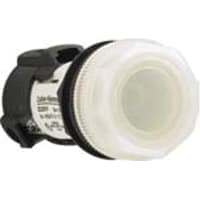 Panel Mount Indicator LED 22m m Red 110/120V Fixed 100000 Hrs E22 Series