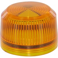 Botón, ámbar - plástico (para los indicadores intermitentes), serie 10250T