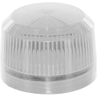 Plástico blanco hermético de la lente 30.5m m/de Oiltight resistente, serie 10250T