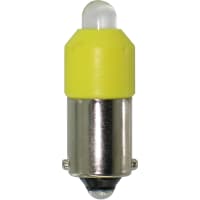 Botón, 120V amarillo, AC/DC