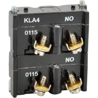 Pieza de Switch, block de Contact, DPST, 2NO, UL CSA, E30 Series