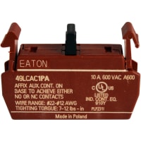 Accesorio para, contactor de la iluminación de C30Cn, contacto auxiliar bipolar