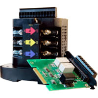 El accesorio, tarjeta de la ranura de la entrada-salida,  2 entradas del estado del relais Outputs/2, ranura 1 y/o  2