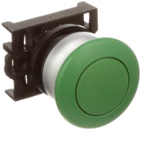 Actuador del botón, 22m m, botón de la seta, verde, momentáneo, serie del RMQ-Titán