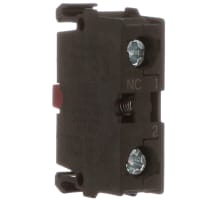 Entre en contacto con el bloque, SPST, 1NC, 6A 120VAC, terminal del tornillo, serie del RMQ-Titán M22