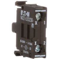 Bloque ligero, blanco, LED, 85-264VAC, para M22 la serie, serie del RMQ-Titán