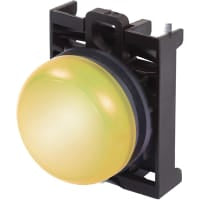 Luz de indicador rasante, 12-30V, amarillo/blanco, serie M22