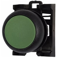 Actuador del botón, 22m m, botón rasante, verde, mantenido, serie del RMQ-Titán
