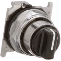 Botón resistente, 30.5 milímetros, de hermético, 3-Pos, perilla, serie 10250T