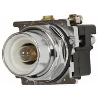Botón resistente, 30.5 milímetros, Illumin, 24V, sin la lente, momentánea, serie 10250T