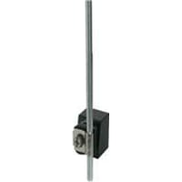 Accesorio, titán, cabeza del interruptor de límite, plástico, con el metal Rod