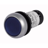 Interruptor de botón, SPST, 1.5A 230VAC, 120VAC LED, verde, serie C22