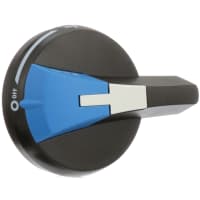 Selector Handle, Black, Size 0, Nema3R/12, A, B&C Frame