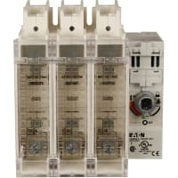 La desconexión rotatoria fusible, UL98, K-Marco, 3 poste, 100 amperio, J-Se funde