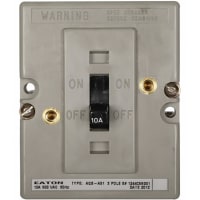 Serie electrónica marina moldeada Milipulgada-Espec. 3 de poste 15A de la marina de guerra de los interruptores del caso