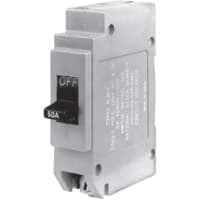 Interruptor, Therm/mag, palanca, 1P, 15A, 125VAC/VDC, panel Mnt, abrazadera/término de la presión