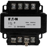 Transformador 100VA 208, 240, tipo secundario primario serie de 480VAC 25VAC 4A de MTE