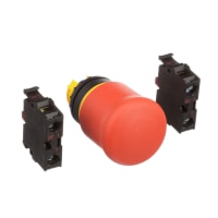 E-Pare el interruptor, 22m m, rojo, de movimiento reciproco, 2NC, 6A, 500V, serie del RMQ-Titán