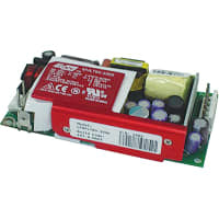 fuente de alimentación, AC-DC, 5V@8A, 12V@3A, - 12V@0.5A, 90-240V adentro, abierto, médico, serie de MVLT