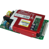 Fuente de alimentación, AC-DC, 12V, 6.67A, 90-240V adentro, marco abierto, Pnl Mnt, médico, serie de MVLT