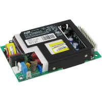 PwrSup, AC-DC, hacia fuera - 12, 5, 12, 24VDC, en 90 a 240VAC, panel, Abrir-Marco, industrial