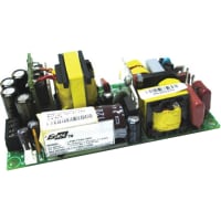 Power Supply, AC-DC, 24V, 6.25A, 90-264V adentro, Open Frame, Pnl Mnt, Medical, MWLT Series
