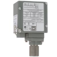 Interruptor de presión, 90-2900 PSI, puerto de 1/4 NPTF, SPDT, UL CSA, serie 9012G