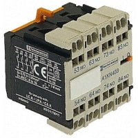 Bloque auxiliar del contacto, término de resorte, 3NO/NC, 10 A, 600 VAC, serie de los micrones de TeSys