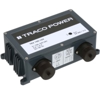 Fuente de alimentación de AC-DC, 24V, 5A, 85-264V, encapsulado, panel, serie de TEX 120