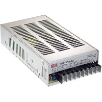 Fuente de alimentación, AC-DC, 12V, 12.5A, 135-264V adentro, incluido, montaje del panel, PFC, serie SPV-150