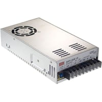 Fuente de alimentación, AC-DC, 24V, 12.5A, 135-264V adentro, incluido, montaje del panel, PFC, serie SPV-300