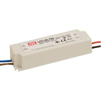 Fuente de alimentación, AC-DC, 30V, 0.7A, 100-264V adentro, encapsulado, conductor del LED, serie LPC-20