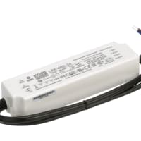 Power Supply, AC-DC, 24V, 1.67A, 100-305V adentro, Enclosed, PFC, LED Driver, LPF-40D Series