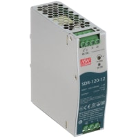 Fuente de alimentación, AC-DC, 12V, 10A, 100-264V adentro, incluido, carril del estruendo, PFC, 120W, serie del SDR
