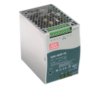Fuente de alimentación, AC-DC, 48V, 10A, 100-264V adentro, incluido, carril del estruendo, PFC, 480W, serie del SDR