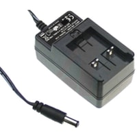 Fuente de alimentación, enchufe de pared externo de AC-DC, 24V, 0.75A, 95-264V, 18W, serie de GE