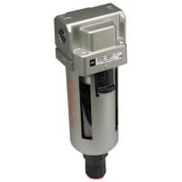 El filtro de aire, 1/4 NPT, cuerpo Sz 30, 1.0 MPa (máximo), NINGÚN automóvil-drena, serie del AF