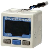 Ejerza presión sobre el regulador del sensor, 12-24 VDC, salidas 1-5 VDC, montaje de 2 NPN del panel
