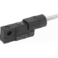 Interruptor de láminas, montaje de la venda, 5 a 40mA, 24VDC, ojal, LED rojo, serie de la C.C.