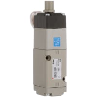 La válvula de solenoide, 5 puerto, 2 coloca solo, terminal del estruendo