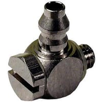 Guarnición del Lengüeta-Codo, cuerpo de acero inoxidable, tubo 4m m, M3x0.5 portuario, serie de M